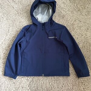 Toddler Vineyard Vines Navy Blue Hooded Rain Jacket